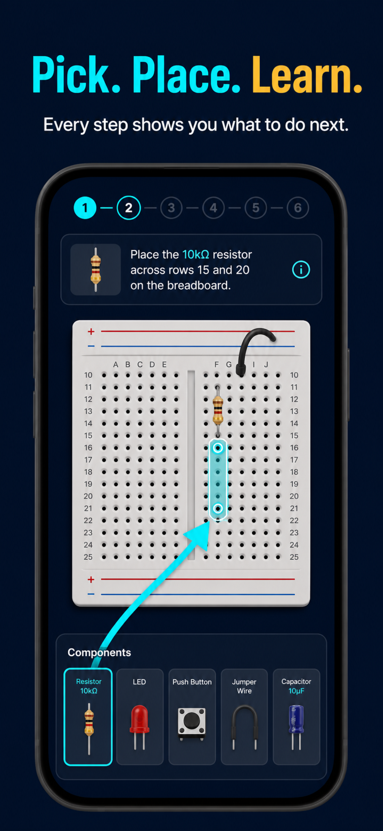 CircuitCraft guided component placement